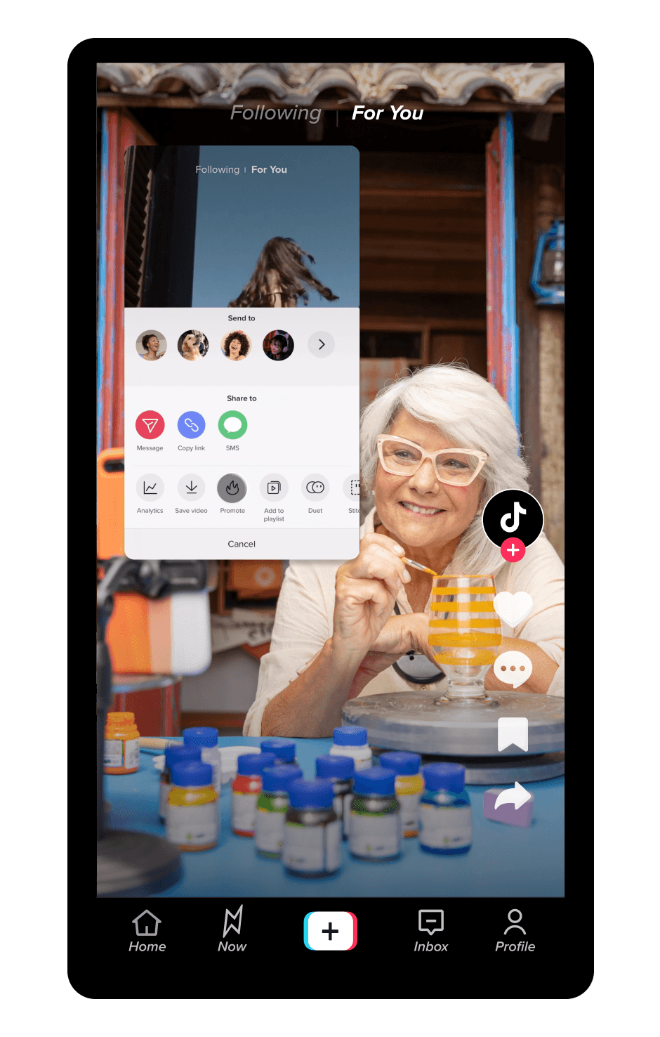 Quảng cáo Promote Tiktok