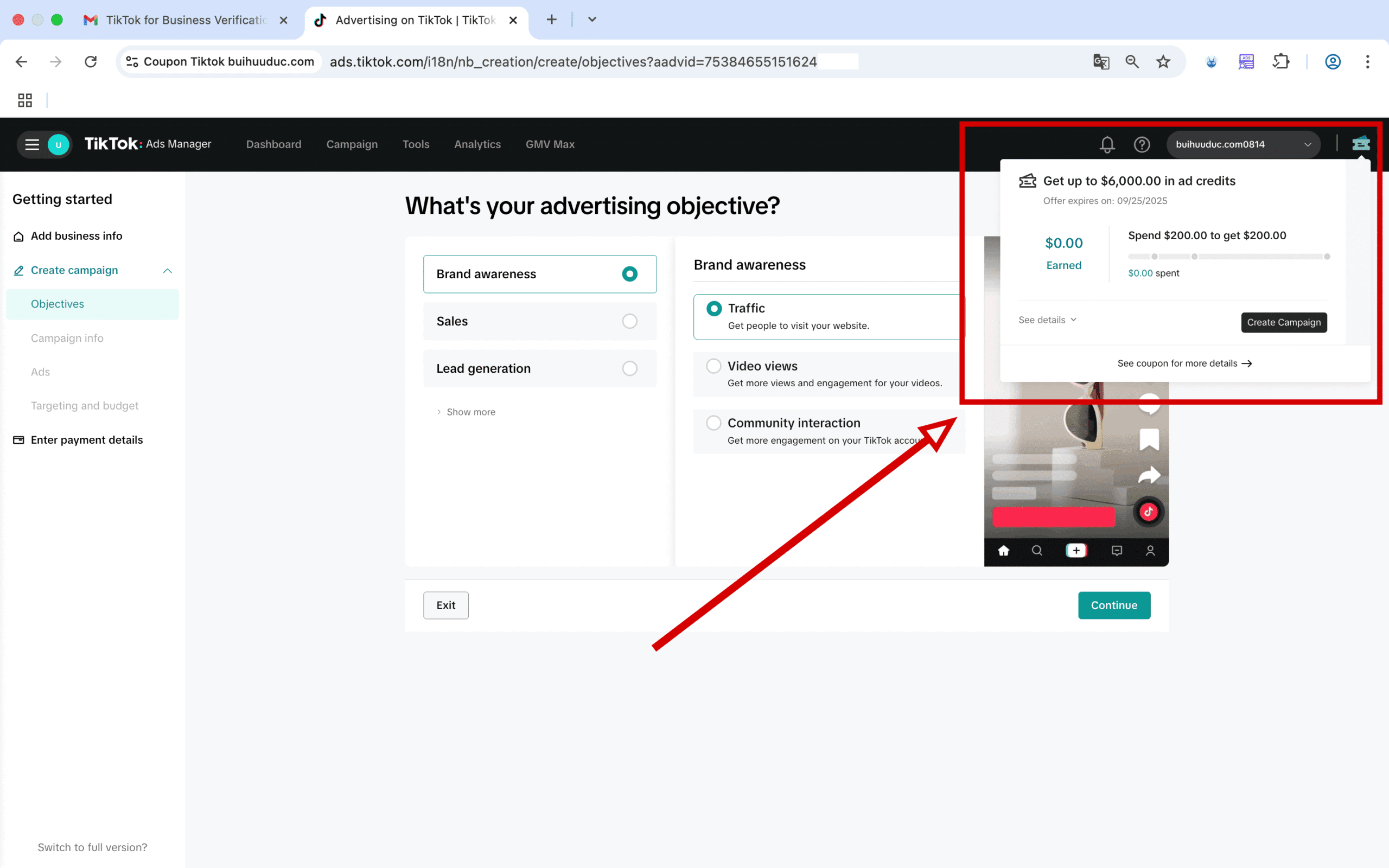 How to Get TikTok Ad Credits Up to $6000