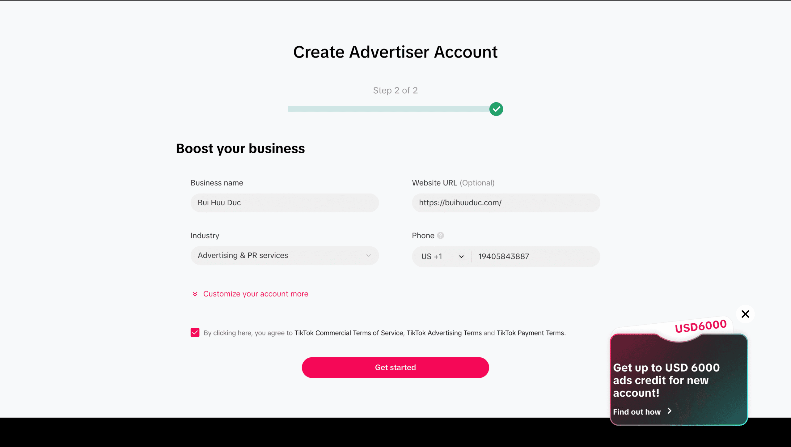 How to Get TikTok Ad Credits Up to $6000